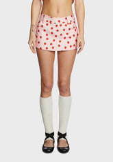 Strawberry Mini Skirt
