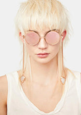 Ring Around The Roses Circle Sunglasses