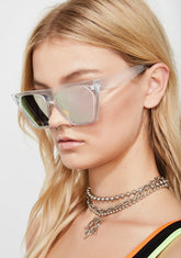 Techno Baddie Cat Eye Sunglasses