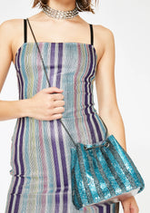Stop For Sparkle Bucket Bag