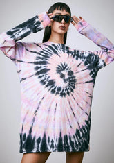 Dizzy In My Head Tie Dye Tee