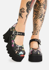 Watch Me Bloom Platform Mary Janes