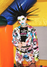 Let's Cause Chaos Moto Jacket