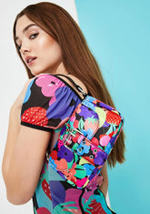 Squeeze The Day Fruit Print Handbag