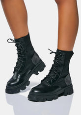 Recruit Me Combat Boots