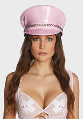 Chain Strap Captain Hat