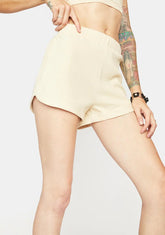 Tan Lounge Shorts