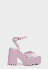 Rose Strut Your Stuff Platform Heels