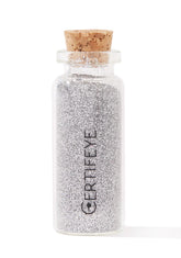 Silver Full Glitter Bottle