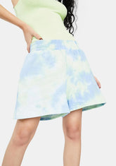 Blue Lincoln Track Shorts