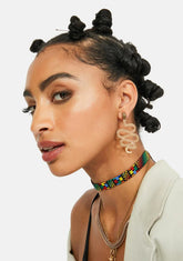 Snake in The Night Earrings