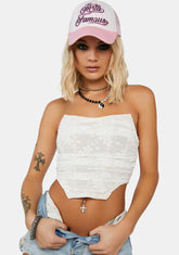 Holy Scandalous Secret Lace Corset Top
