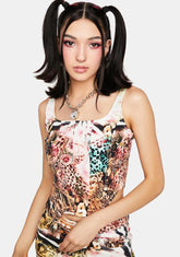 Animal Corset Top