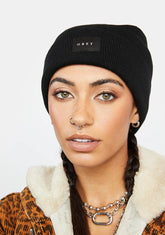 Black Virgil Beanie