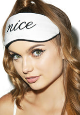 Naughty Or Nice Reversible Eyemask