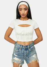 Call Ya Later Corset Bra Crop Top