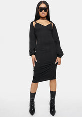 Night Time To Pretend Midi Dress Set