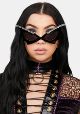 Labyrinth Cat Eye Sunglasses