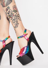 Juicy Kat Stacks Adore Platform Heels
