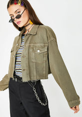 Kush My Prerogative Cropped Jacket