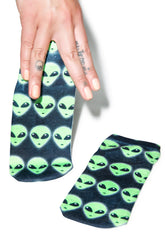 We Come In Peace Ankle Socks