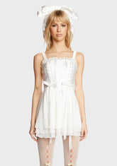 Earth Angel Satin Dress