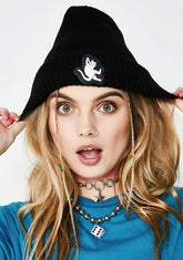 Hang In There Nermal Rib Beanie