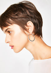 Never Enough Hoop Earrings