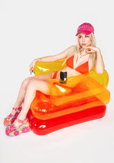 Sunset Inflatable Lilo Chair