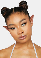 Dark Brown Short Elf Ears