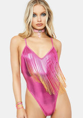 Lady Yuma Dance Fringe Bodysuit