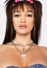 Open Your Heart Layered Necklace