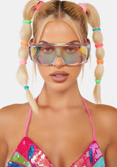 Electric Feel Iridescent Sunglasses
