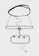 Heart Ablaze Thigh Chain