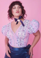 Miss Queen Diaries Wrap Top