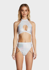 Fierce Key Halter Top