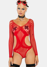 Hot Electric Love Crochet Teddy