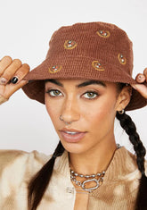 Cord BDG Crest Bucket Hat