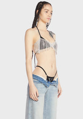 Deja Vu Rhinestone Top