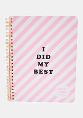 I Did My Best Rough Draft Mini Notebook