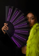 Pink Light Up Fan