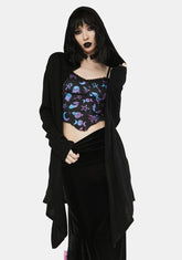 Wicked Twilight Draped Cardigan