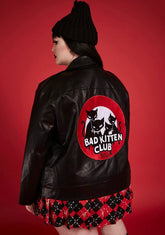 Plus Bad Kitten Club Moto Jacket