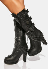 Crypto-67 Heeled Boots