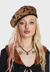 Wild Thoughts Faux Fur Beret