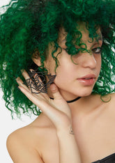 Thorn By Thorn Tattoo Rose Earrings