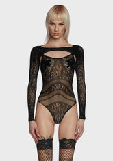 Don't Get Attached Sheer Bodysuit