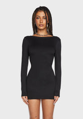 Night Catching Chills Mini Dress