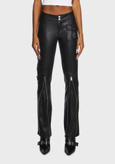 Joss Vegan Leather Pants