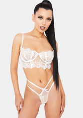 Wedding Rosette Lingerie Set